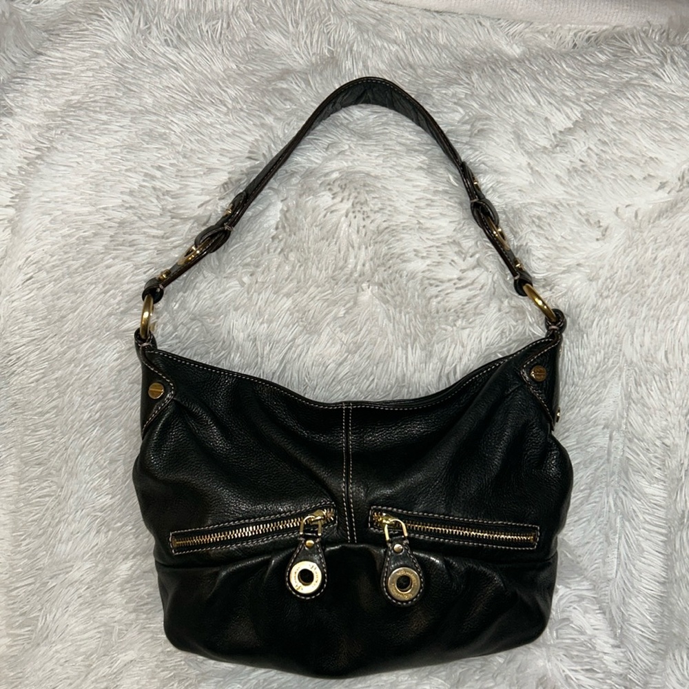 B. Makowsky Leather Shoulder Bag. EUC